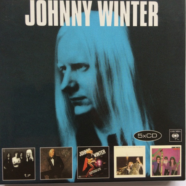 WINTER JOHNNY-ORIGINAL ALBUM CLASSICS 5CD VG