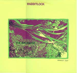 RABBITLOCK-THE BACKBONE LP EX COVER VG