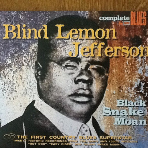 JEFFERSON BLIND LEMON-BLACK SNAKE MOAN CD *NEW*