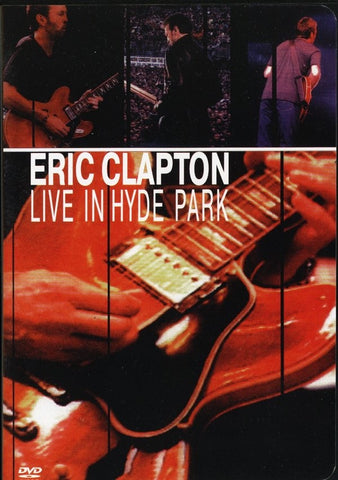 CLAPTON ERIC-LIVE IN HYDE PARK DVD VG+
