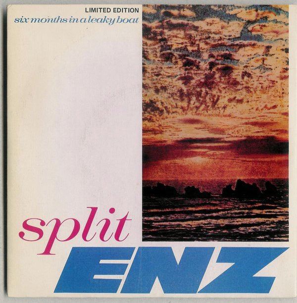 SPLIT ENZ SIX MONTHS IN A LEAKY BOAT 7 VG RELICS Split enz six months in a leaky boat 7 vg relics