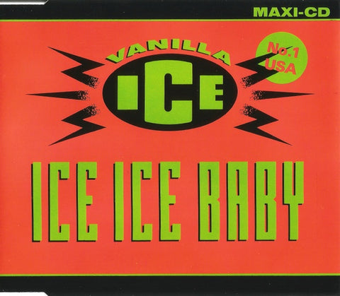 VANILLA ICE-ICE ICE BABY-CD SINGLE NM
