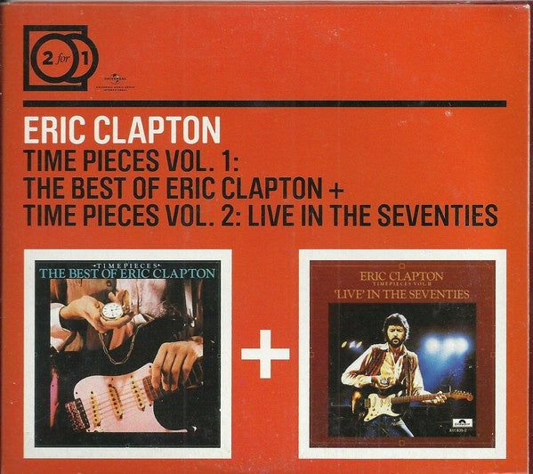 CLAPTON ERIC - TIME PIECES VOL 1&2 2CD VG+
