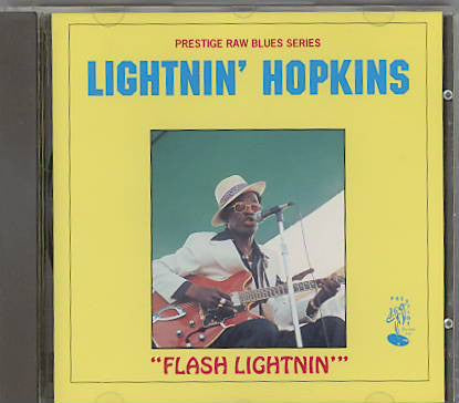 HOPKINS LIGHTNIN'-"FLASH LIGHTNIN'" CD VG