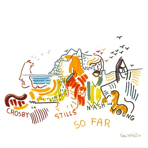 CROSBY, STILLS, NASH AND YOUNG-SO FAR CD VG