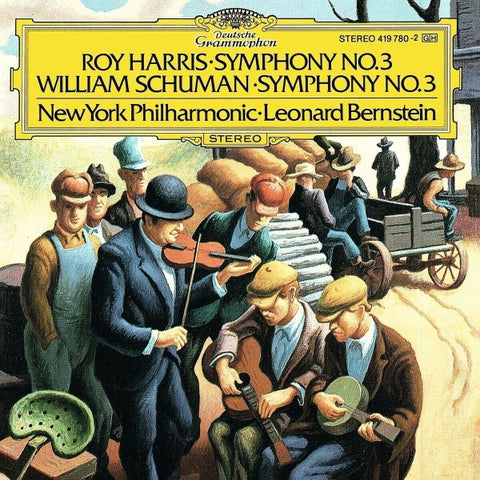 HARRIS SCHUMAN - SYMPHONIES NO.3 CD VG+