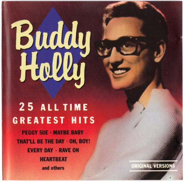 HOLLY BUDDY-25 ALL TIME GREATEST HITS CD VG