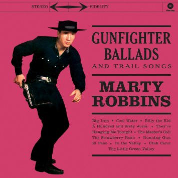 ROBBINS MARTY-GUNFIGHTER BALLADS AND TRAIL SONGS RED VINYL LP *NEW*