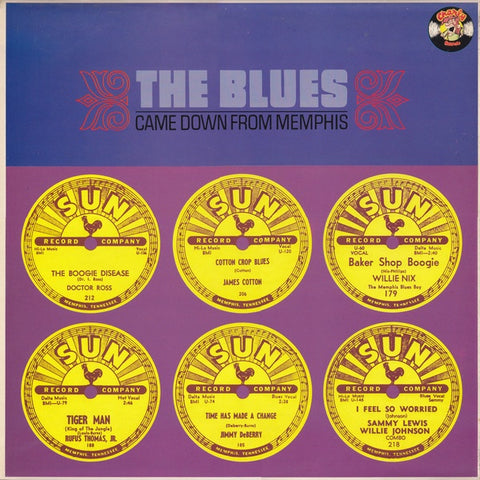 THE BLUES CAME DOWN FROM MEMPHIS-VARIOUS ARTISTS LP NM COVER VG+