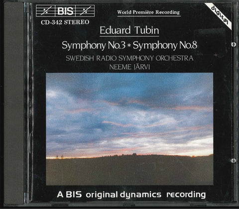 TUBIN EDUARD-SYMPHONY NO.3 & SYMPHONY NO.8 CD NM