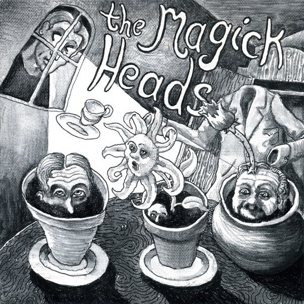 MAGICK HEADS THE-THE BACK OF HER HAND/DON'T WORRY SON & HEAR FROM YOU 7"  VG+ COVER VG+