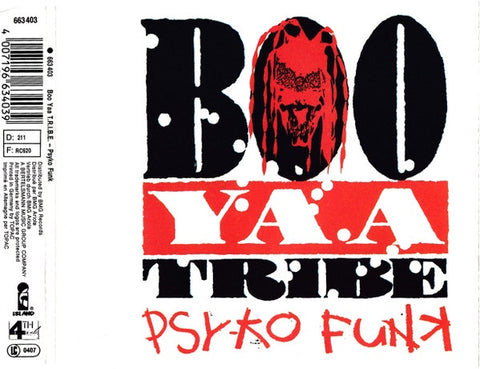 BOO YA TRIBE-PSYKO FUNK CD SINGLE NM