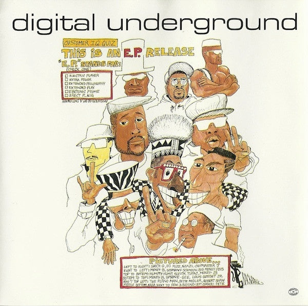 DIGITAL UNDERGROUND-THIS IS AN E.P RELEASE CD NM