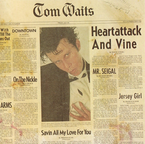 WAITS TOM-HEART ATTACK AND VINE CD VG