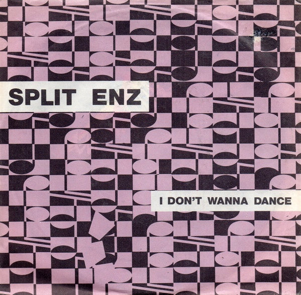 SPLIT ENZ-I DON'T WANNA DANCE 7" VG COVER VG