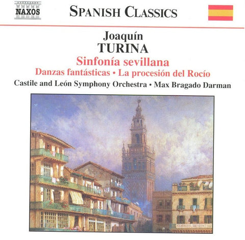 TURINA JOAQUIN - SINFONIA SEVILLANA, DANZAS FANTASTICAS, RITMOS (FANTASIA COREOGRAFICA) & LA PROCESION DEL ROCIO CD VG+