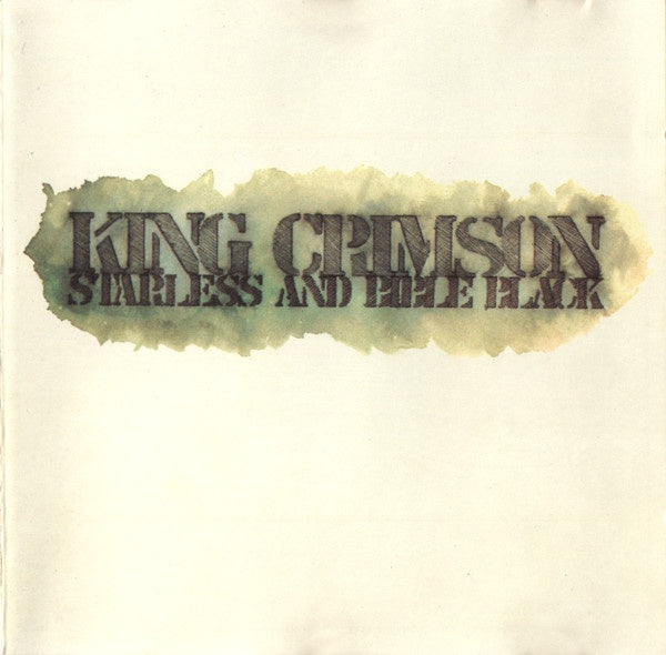 KING CRIMSON-STARLESS AND BIBLE BLACK CD NM