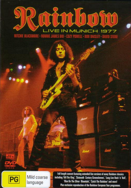 RAINBOW-LIVE IN MUNICH 1977 DVD G