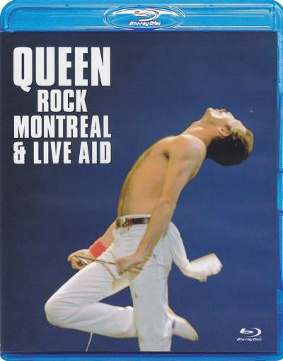 QUEEN-ROCK MONTREAL AND LIVE AID BLURAY *NEW*