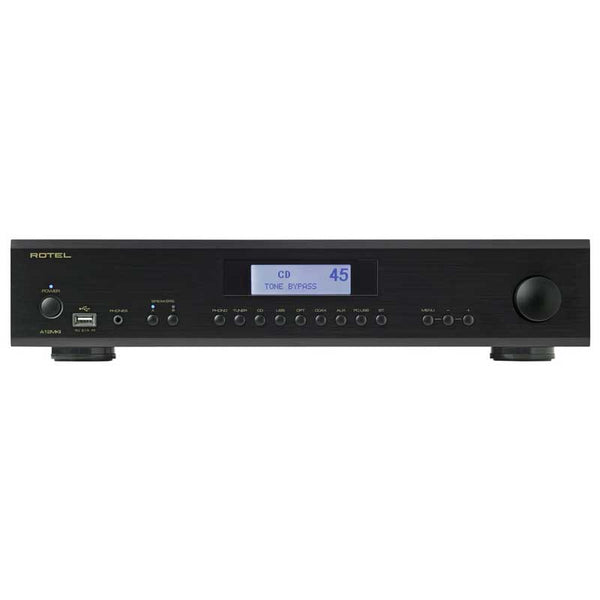 ROTEL A12 MK II INTEGRATED AMPLIFIER - BLACK *NEW*