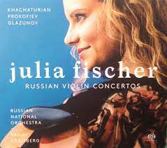 FISCHER JULIA-RUSSIAN VIOLIN CONCERTOS 2LP *NEW*