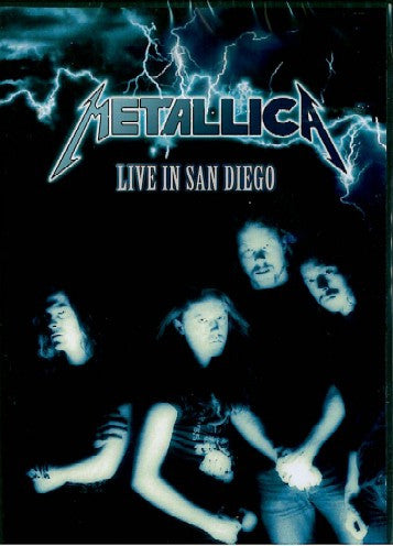 METALLICA-LIVE IN SAN DIEGO DVD *NEW*