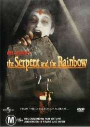 THE SERPENT AND THE RAINBOW DVD VG