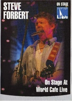 FORBERT STEVE-ON STAGE AT WORLD CAFE LIVE DVD *NEW*