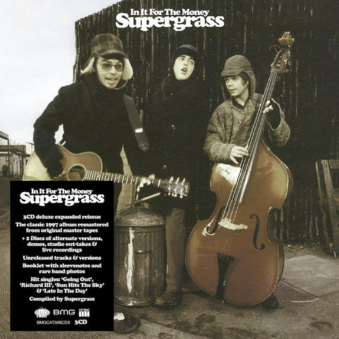 SUPERGRASS-IN IT FOR THE MONEY 3CD *NEW*