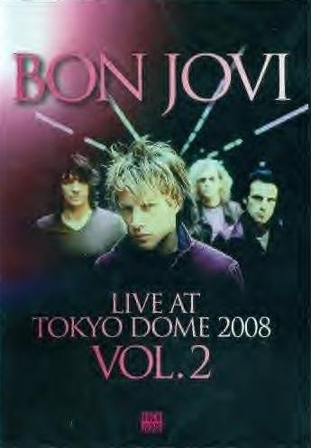 BON JOVI-LIVE AT TOKYO DOME 2008 DVD *NEW*