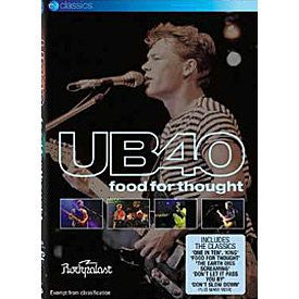 UB40-FOOD FOR THOUGHT DVD *NEW*
