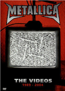 METALLICA-THE VIDEOS 1989 TO 2004 DVD VG
