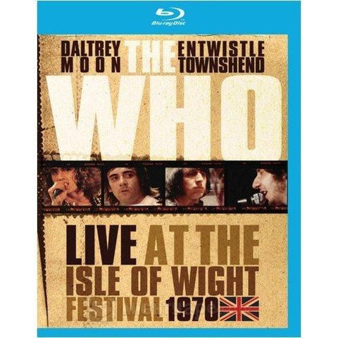 WHO THE-LIVE AT THE ISLE OF WIGHT FEST 1970 BLURAY *NEW*