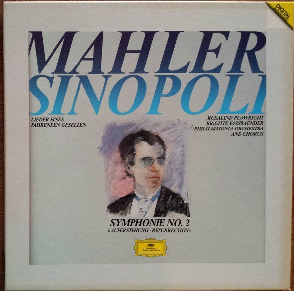 MAHLER-SYMPHONIE NO 2 SINOPOLI 2CD VG