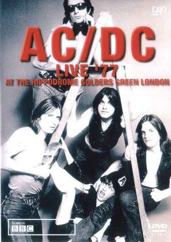 AC/DC-LIVE 77 AT THE HIPPODROME DVD *NEW*