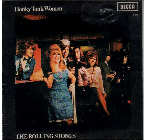 ROLLING STONES THE-HONKY TONK WOMEN 7" VG COVER VG