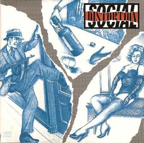SOCIAL DISTORTION-SOCIAL DISTORTION CD VG