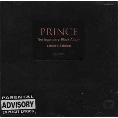 PRINCE-THE BLACK ALBUM LIMITED EDITION CD G
