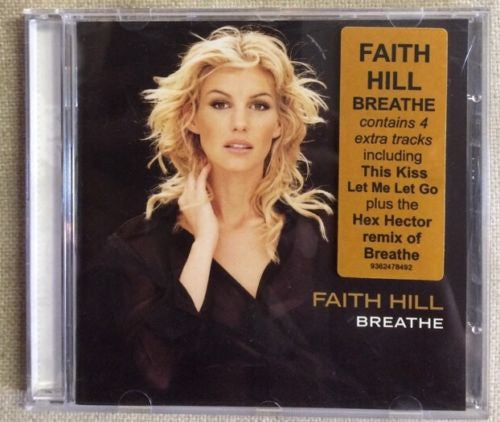 HILL FAITH-BREATHE CD VG