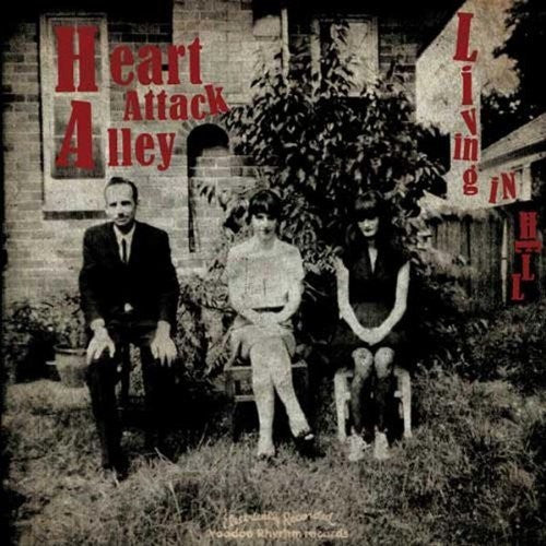 HEART ATTACK ALLEY-LIVING IN HELL RED VINYL LP *NEW*