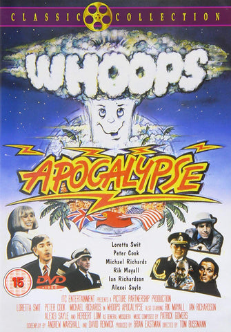 WHOOPS APOCALYPSE REGION 2 DVD VG+