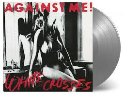 AGAINST ME!-WHITE CROSSES SILVER VINYL LP *NEW*