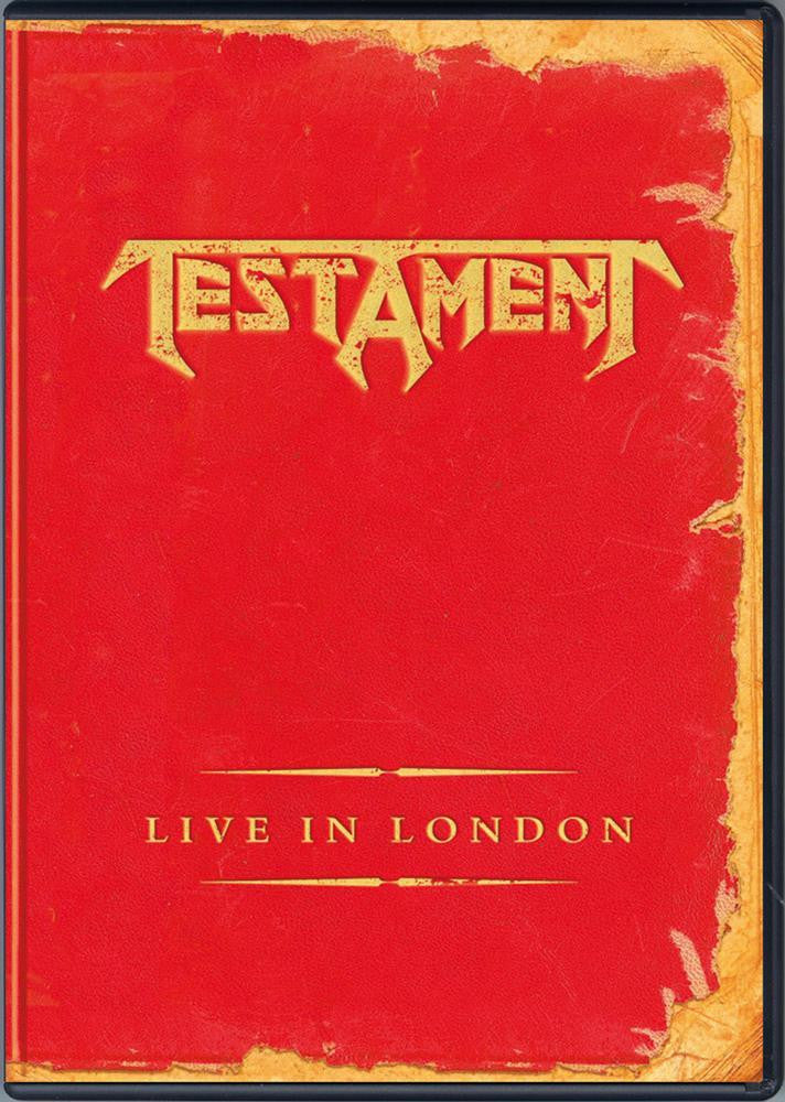 TESTAMENT-LIVE IN LONDON DVD VG