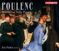 POULENC-WORKS FOR PIANO ERIC PARKIN 3CD VG