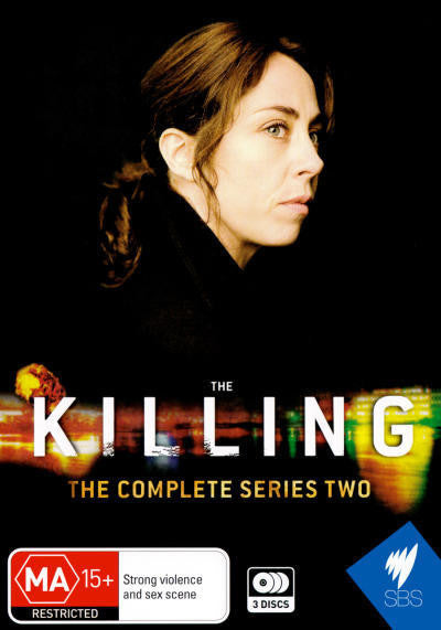 THE KILLING-THE COMPLETE SERIES TWO 3DVD VG