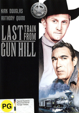 LAST TRAIN FROM GUN HILL DVD VG