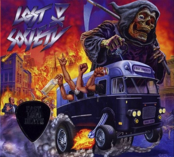 LOST SOCIETY-FAST LOUD DEATH CD VG