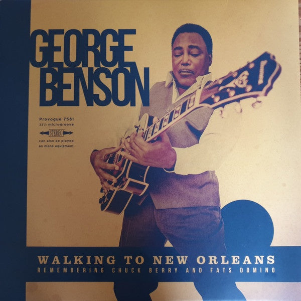 BENSON GEORGE-WALKING TO NEW ORLEANS REMEMBERING CHUCK BERRY & FATS DOMINO YELLOW VINYL LP *NEW* WAS $44.99 NOW...