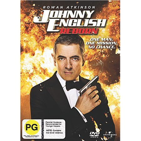 JOHNNY ENGLISH REBORN DVD VG