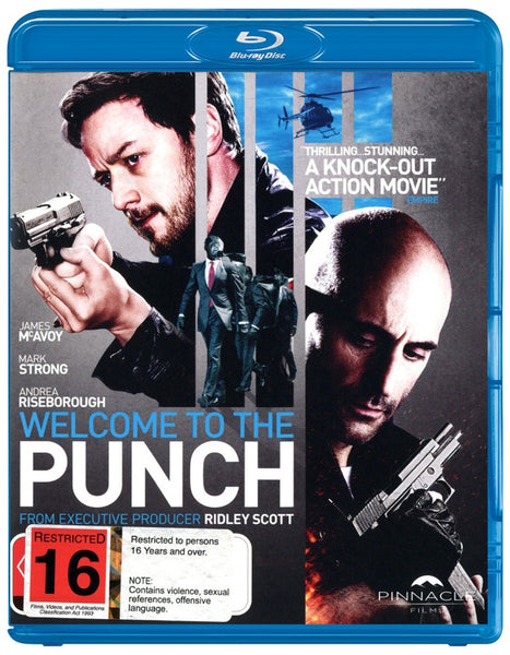 WELCOME TO THE PUNCH BLURAY VG+